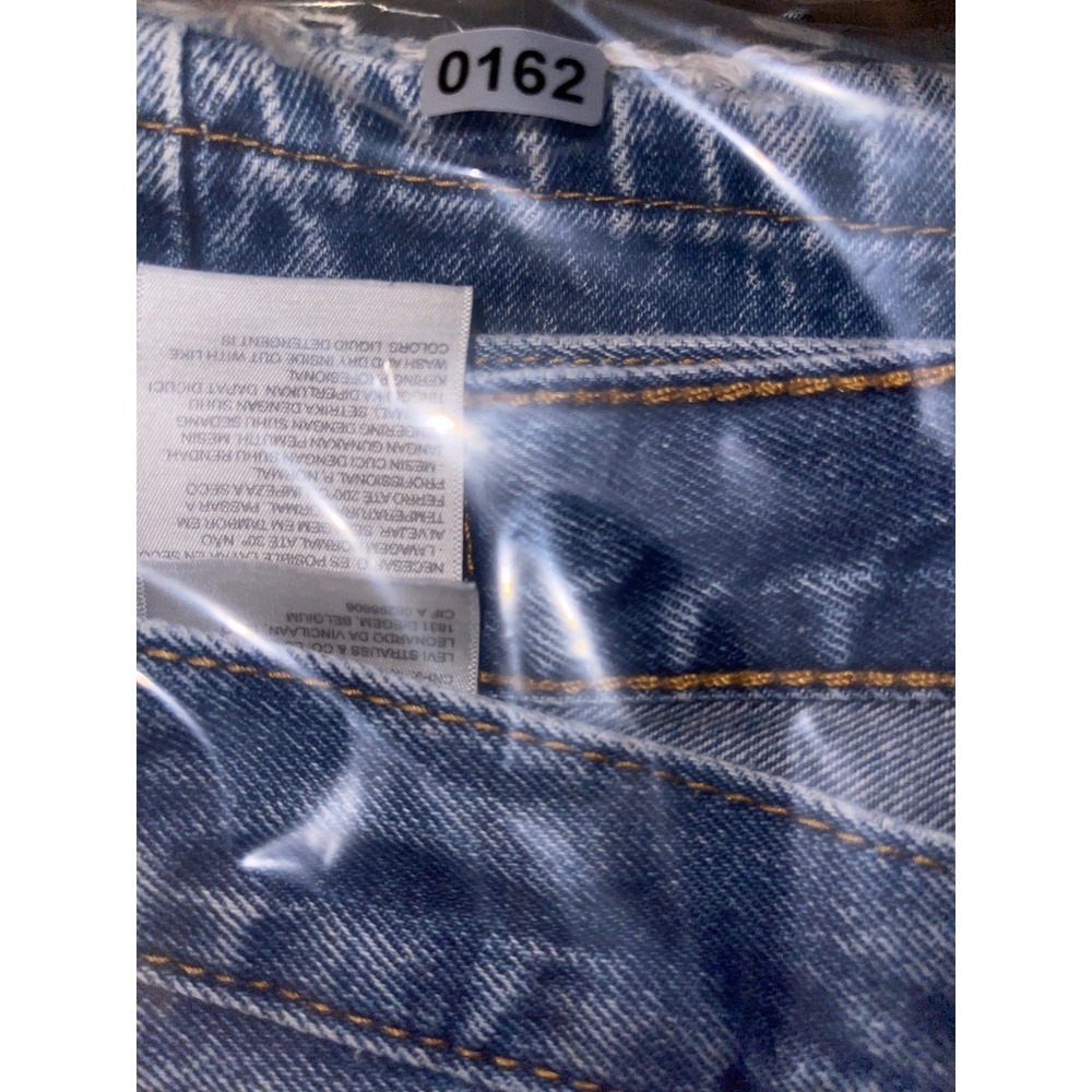 Levi's 505 Jeans Men's 34x29 Blue Cotton Regular Fit Medium Wash Straight Leg - Picture 16 of 16